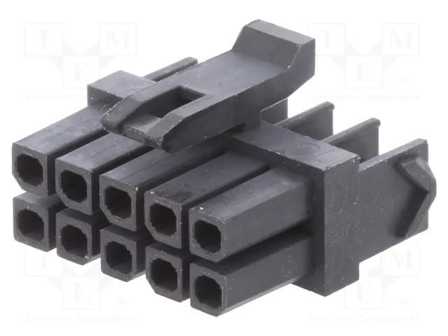 Connector: wire-board; plug; female; PIN: 10; Micro-Fit TPA; 3mm MOLEX MX-172952-1001