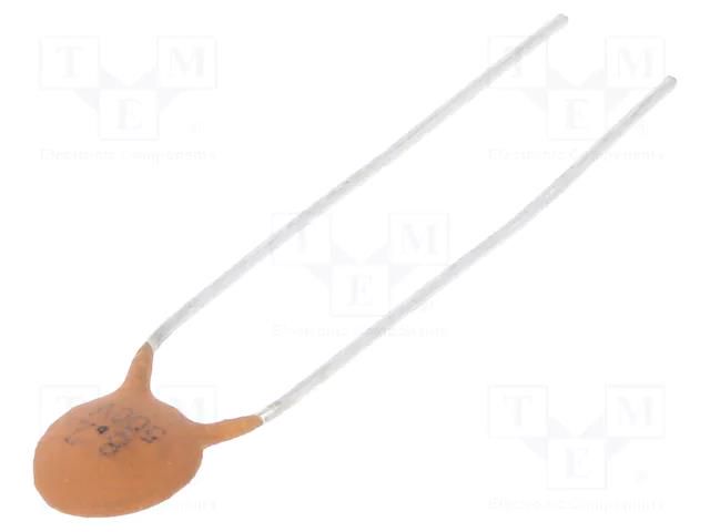 Capacitor: ceramic; 8.2pF; 500V; C0G (NP0); ±10%; THT; 5mm SR PASSIVES CC-8P2/500