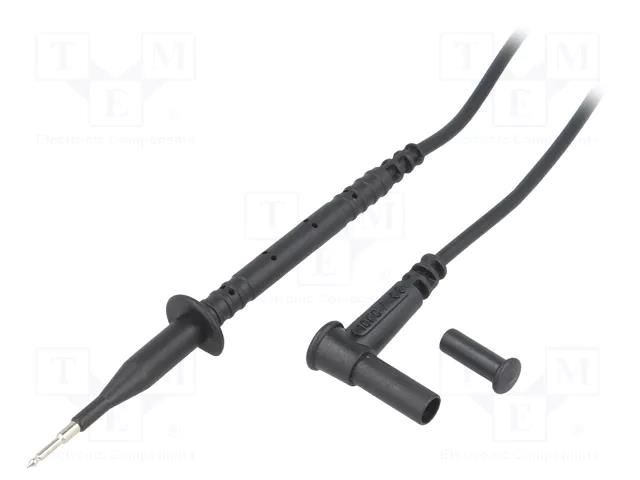 Test lead; probe tip x2,angular banana plug 4mm x2; Urated: 1kV CHAUVIN ARNOUX CA-P01102009Z