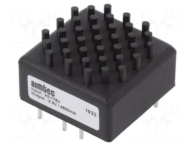Converter: DC/DC; 20W; Uin: 42÷176VDC; Uout: 3.3VDC; Iout: 4.5A AIMTEC AM20CWR-11003SZK
