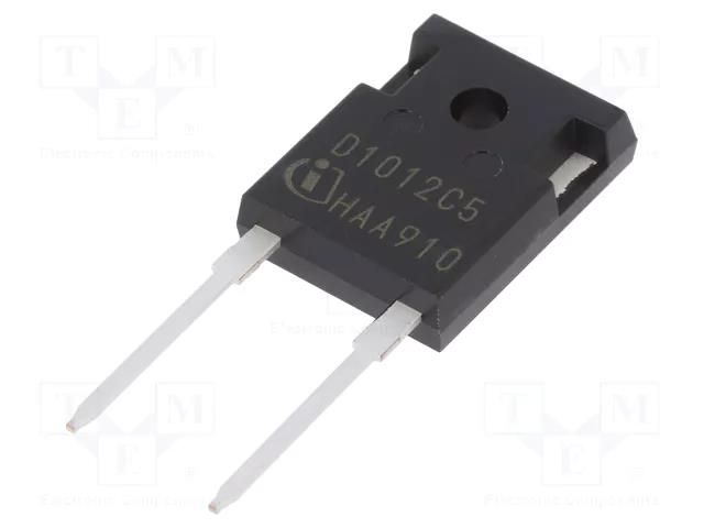 Diode: Schottky rectifying; SiC; THT; 1.2kV; 10A; TO247-2; 148W INFINEON TECHNOLOGIES IDWD10G120C5XKSA1