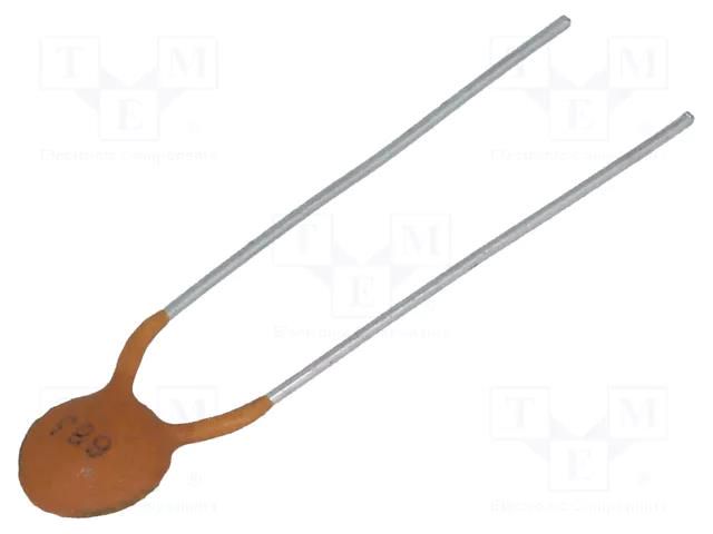 Capacitor: ceramic; 68nF; 100V; Y5V; -20÷80%; THT; 5mm SR PASSIVES CC-683/100