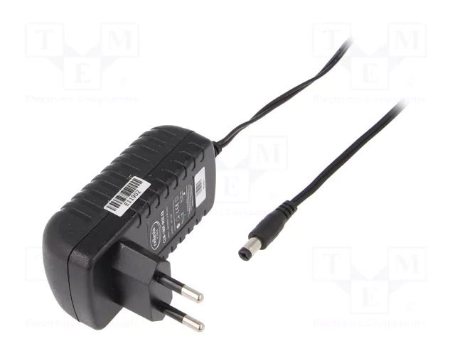 Power supply: switching; mains,plug-in; 9VDC; 2A; 18W; Out: 5,5/2,1 CELLEVIA POWER CLW-1809-W2E-EB