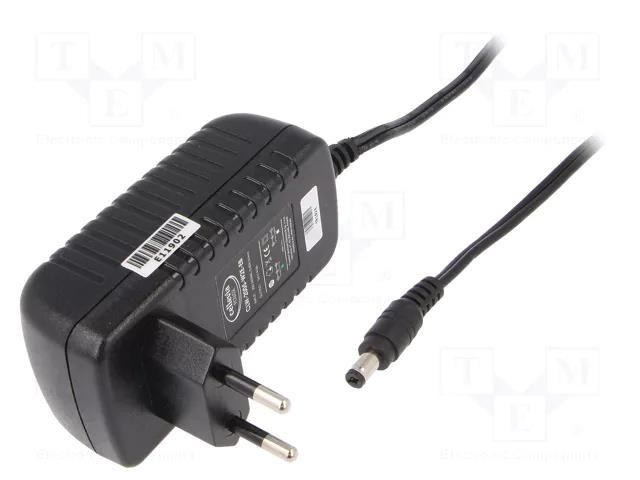 Power supply: switching; mains,plug-in; 5VDC; 4A; 20W; Out: 5,5/2,1 CELLEVIA POWER CLW-2005-W2E-EB