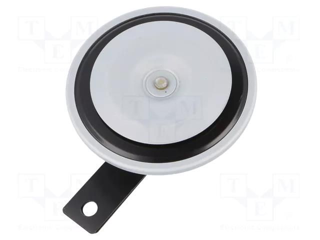 Signaller: sound; 12VDC; screw type; 435Hz; automotive; Øout: 95mm ELTA EB8500
