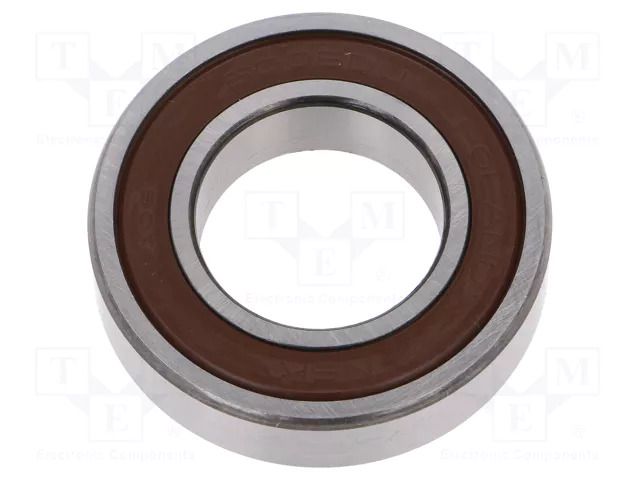 Bearing: ball; Øint: 25mm; Øout: 47mm; W: 12mm; bearing steel NSK NSK6005-DDU-CM
