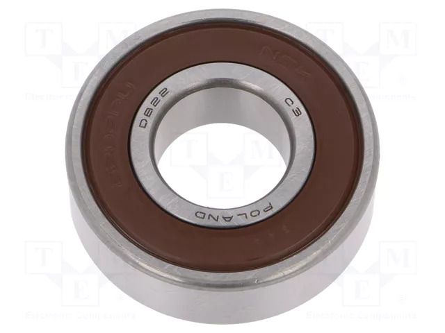 Bearing: ball; Øint: 15mm; Øout: 35mm; W: 11mm; bearing steel NSK NSK6202-DDU/C3-E