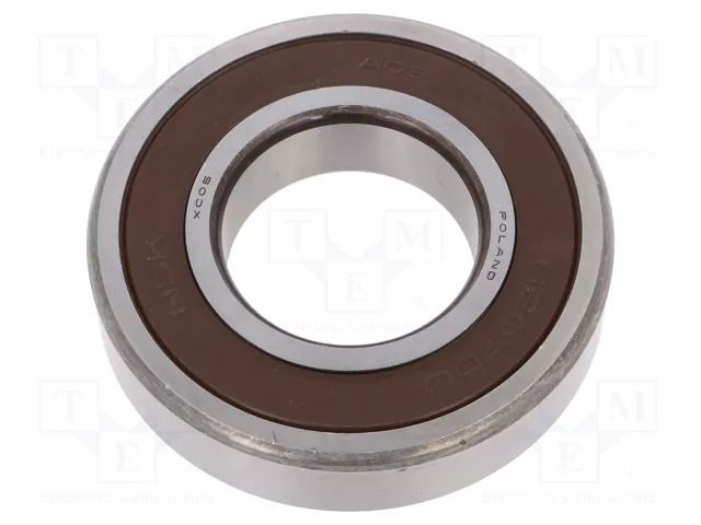 Bearing: ball; Øint: 35mm; Øout: 72mm; W: 17mm; bearing steel NSK NSK6207-DDU-CM