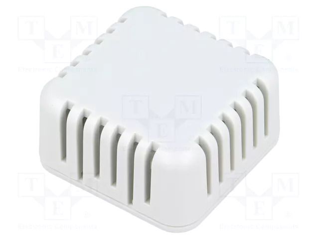 Enclosure: multipurpose; X: 40mm; Y: 40mm; Z: 20mm; vented; 1551V; ABS HAMMOND HM-1551V1GY