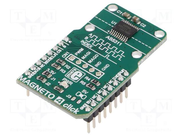 Click board; prototype board; Comp: AS5311; 3.3VDC,5VDC MIKROE MIKROE-3522