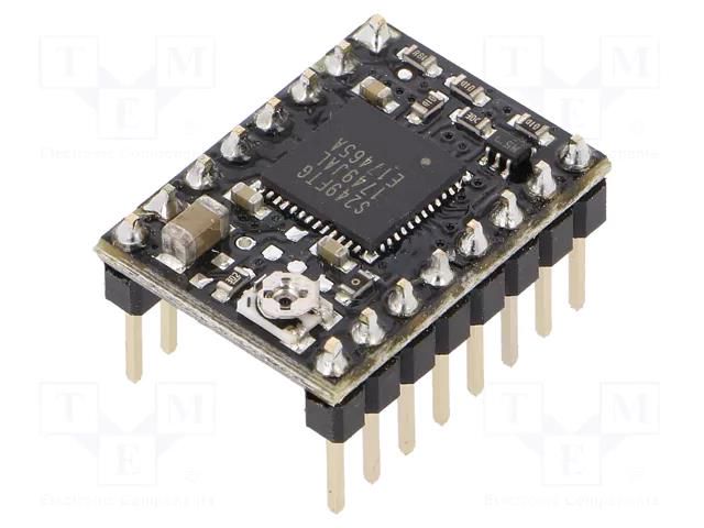 Stepper motor controller; TB67S249FTG; 1.6A; Uin mot: 10÷47V POLOLU POLOLU-3097