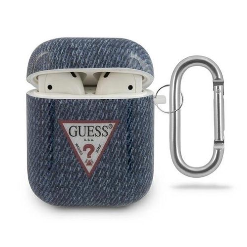 Guess GUACA2TPUJULDB AirPods cover navy/dark blue Jeans Collection, Guess 3700740485651 3700740485651