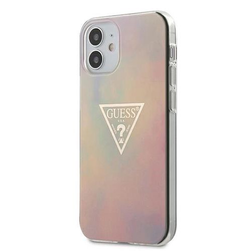 Guess GUHCP12SPCUMCGG01 iPhone 12 mini 5.4" pink/pink hardcase Tie & Dye Collection, Guess 3700740480670 3700740480670