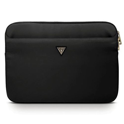 Guess Nylon Triangle Logo sleeve for a 13&quot; laptop - black, Guess 3700740491096