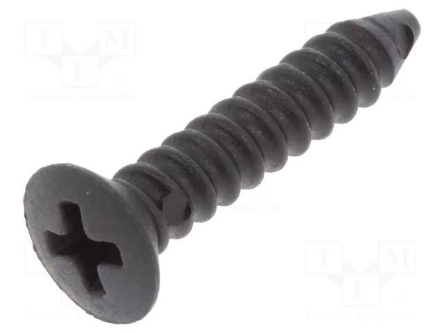 Screw; 10pcs; Audi; OEM: 811864809; L: 18mm; plastic; black ROMIX RX-41298Z
