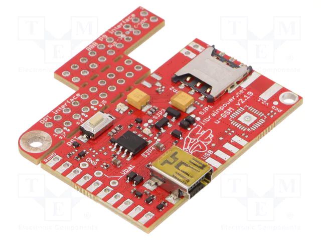 Expansion board; UART,USB; 3G; IoT; Quectel UG96; 27x45mm R&D SOFTWARE SOLUTIONS UGSM219-UG96-UFL