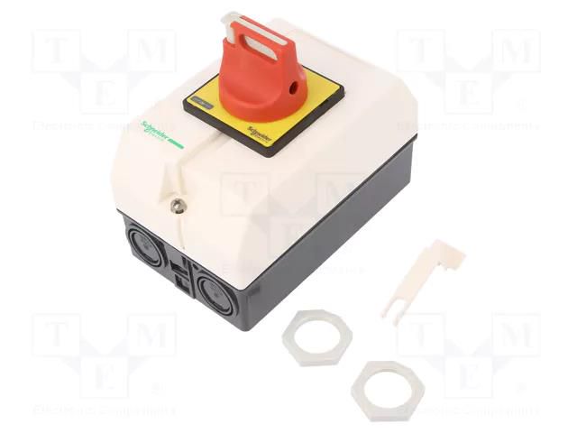 Main emergency switch-disconnector; Poles: 3; flush mounting SCHNEIDER ELECTRIC VCF02GE