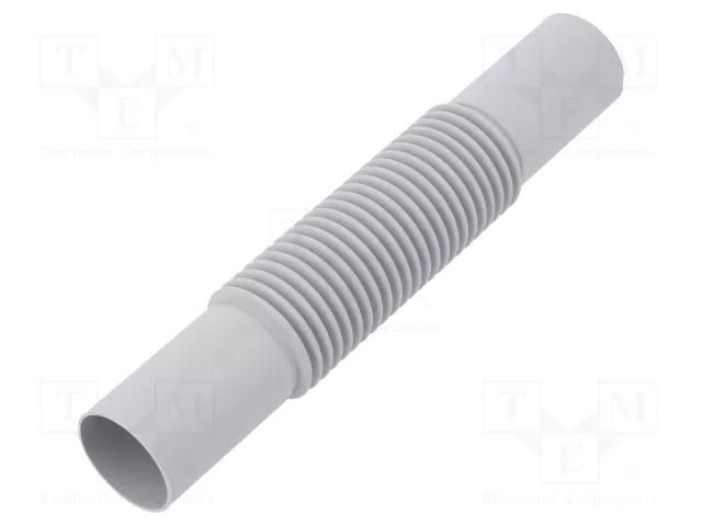 Connector; grey; UL94V-0; flexible; Size: 25; -5÷60°C AKS ZIELONKA ZCL-25/GY