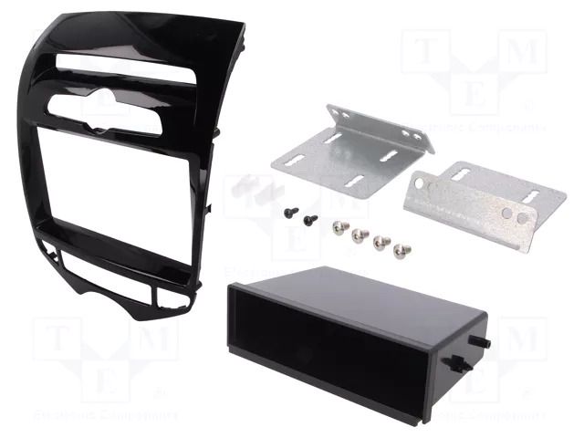 Radio frame; Hyundai; 2 DIN; black gloss ACV RAM-40.440.1
