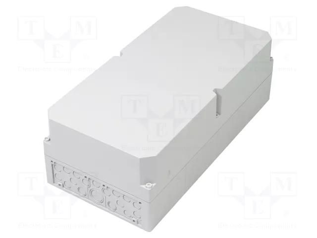 Enclosure: junction box; X: 300mm; Y: 600mm; Z: 209mm; polystyrene SPELSBERG AKL-4-GH