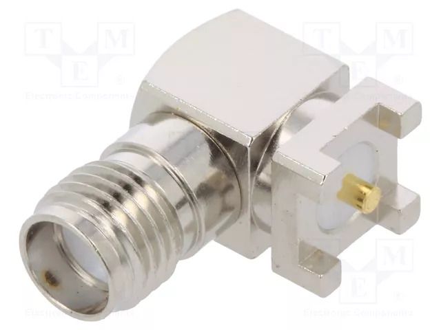 Connector: SMA; socket; female; horizontal; 50Ω; SMT; on PCBs; PTFE LINX TECHNOLOGIES / TE Connectivity CONSMA002-SMD