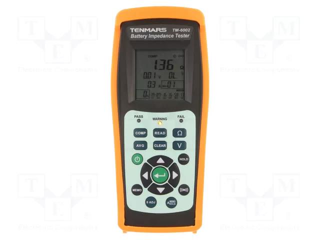 Tester: batteries and rechargeable batteries; 1mV÷4V,40V TENMARS TM-6002