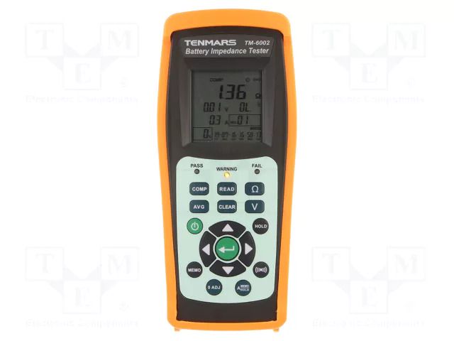 Tester: batteries and rechargeable batteries; 1mV÷4V,40V TENMARS TM-6002