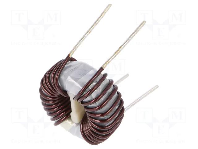 Inductor: wire; THT; 2.2mH; 230VAC; 30A; 4mΩ; 21x13mm; -20÷50%; 10kHz FERYSTER DTS-40/2.2/30-H