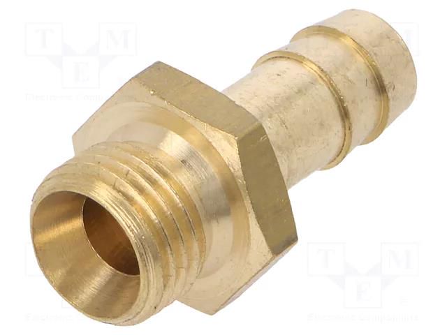 Plug-in nozzle; with bushing; brass; Connection: 9mm METABO MTB.901026068