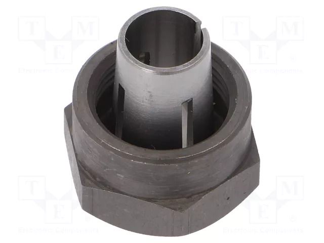 Collet; steel; 8mm; with flange nut; Øhole: 8mm; hexagonal METABO MTB.631946