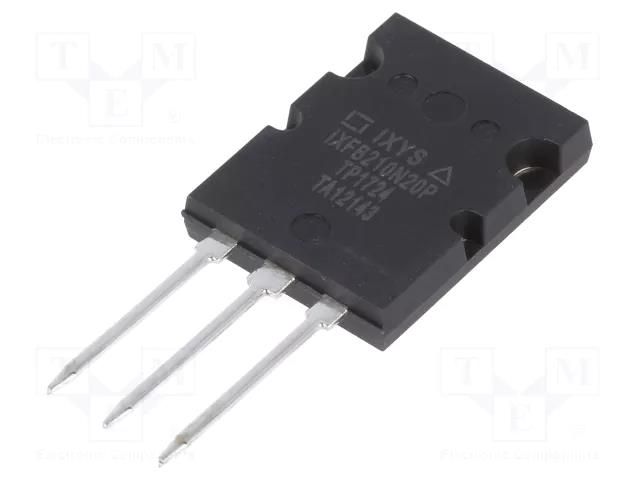 Transistor: N-MOSFET; Polar™; unipolar; 200V; 210A; 1500W; PLUS264™ IXYS IXFB210N20P