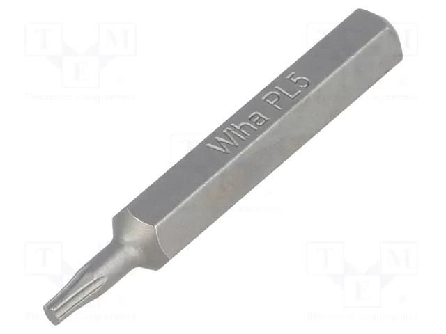 Screwdriver bit; Pentalobe; PL5; Overall len: 28mm; MICRO WIHA WIHA.40644