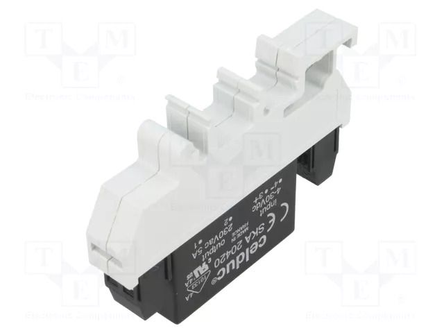 Relay: solid state; Ucntrl: 6÷30VDC; 3A; 12÷275VAC; XKA; 1-phase CELDUC XKA20420