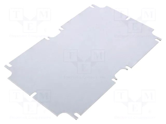 Mounting plate; steel; W: 126mm; L: 196mm; Thk: 1.5mm; Plating: zinc KRADEX ZMB210.140