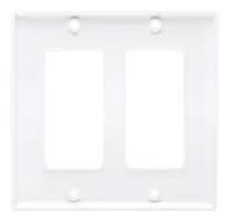 FACEPLATE, DECORA STYLE, ABS, WHITE N042D-200-WH