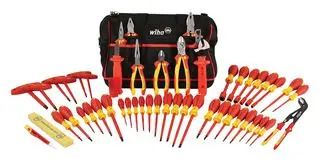 48 PIECE Professional 1000V Rated Insulated Tool Set 32874