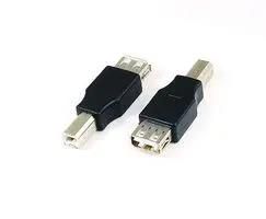 USB A Female to B Male Adapter Black UC087G