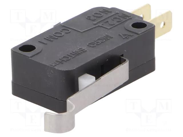 Microswitch SNAP ACTION; 11A/125VAC; SPDT; OFF-(ON),ON-(OFF) HONEYWELL V7-1B17D8-263
