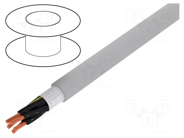 Wire: control cable; ÖLFLEX® FD CLASSIC 810; 5G10mm2; PVC; grey LAPP CL-FD810-5G10