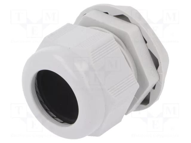 Cable gland; M40; 1.5; IP68; polyamide; light grey RITTAL RITTAL-2411651