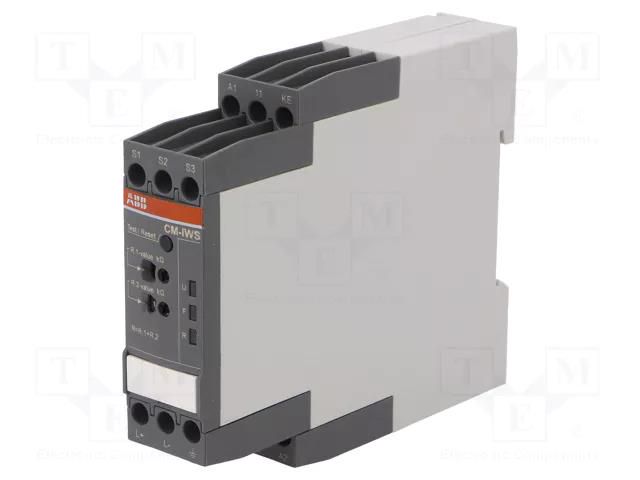 Insulation monitoring relay; insulation resistance; 24÷240VAC ABB 1SVR730660R0100