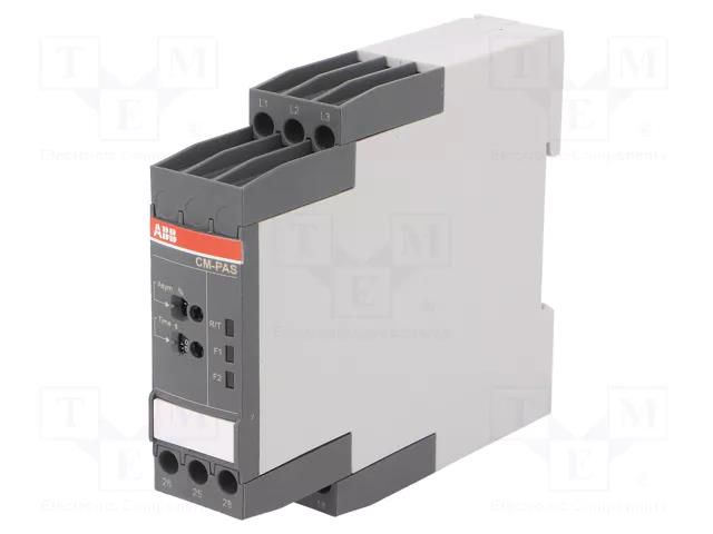 Voltage monitoring relay; phase asymmetry; CM-PAS; SPDT; 0÷30s ABB 1SVR730774R3300