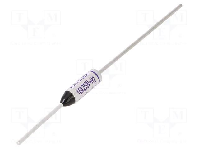 Fuse: thermal; 16A; BFX; 229°C AUPO BF229X