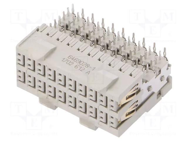 connector HM-ZD 2PR RECP 40P TE Connectivity 6469028-1