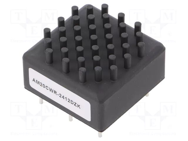 Converter: DC/DC; 20W; Uin: 13÷70VDC; Uout: 12VDC; Uout2: -12VDC AIMTEC AM20CWR-2412DZK
