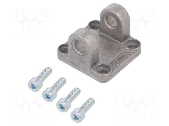 Rear clevis; 100mm; Kit: screw x4 PNEUMAT XCF/100