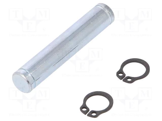 Bolt; 80mm; Kit: safet rings x2 PNEUMAT USC/080