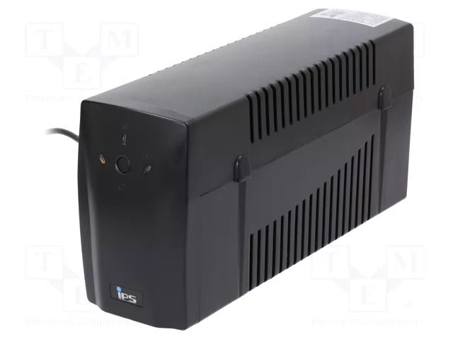 Power supply: UPS; 360W; 600VA; 230V; Schuko x2; 100x320x165mm IPS TM-LI-0K6-PC