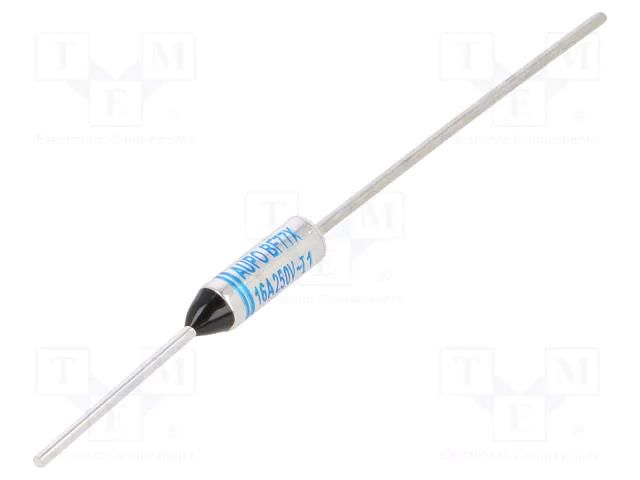Fuse: thermal; 16A; BFX; 77°C AUPO BF77X