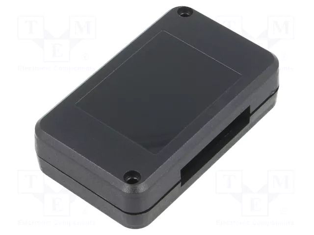Enclosure: multipurpose; X: 36mm; Y: 60mm; Z: 16mm; ABS; black MASZCZYK KM-10A/BK